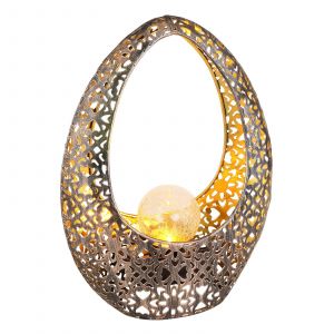 Globo 36528 lampe décorative solaire en métal