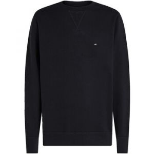 Tommy Hilfiger Sweat Homme Essential Fleece Crew Neck Regular Fit, Noir (Black), M