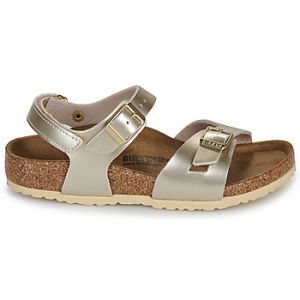 Birkenstock Sandales enfant Rio AS Kids BF Electric Metallic Gold Doré - Taille 24,25,26,30,31,32,33,34,35