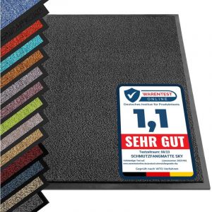 Sky Floordirekt - Paillasson d'entrée Anthracite 90 x 600 cm