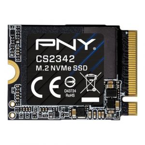 PNY SSD CS2342 M.2 2230 1TB NVMe Gen4 x4 - jusqu'à 7 300 MB/s en Lecture et 6 000 MB/s en écriture - M230CS2342-1TB-TB