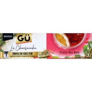 G&uuml; Cheesecake fraises des bois