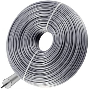 Fil de Tonte GARDENIX Fil de Coupe renforcé Fil de Coupe Rond 2,4 mm x 50 m Fil Nylon