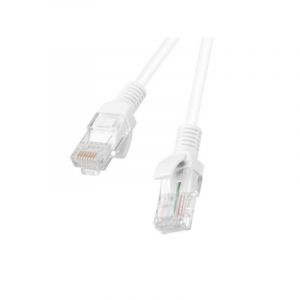Câble réseau Lanberg PCU6-10CC-0300-W Cat6 3 m U/UTP RJ-45 Blanc