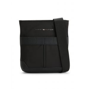 Tommy Hilfiger Sac pochette en nylon recyclé Noir - Couleur Noir - Taille Taille unique