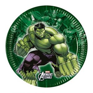 Image de 8 Petites assiettes Avengers