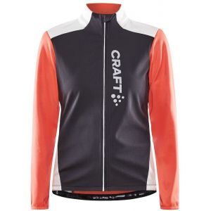 Craft Core Bike SubZ Lumen Jacket Women, noir/orange S Vestes route