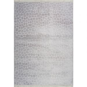 Allotapis Tapis contemporain avec franges lavable en machine Greensboro 120x160