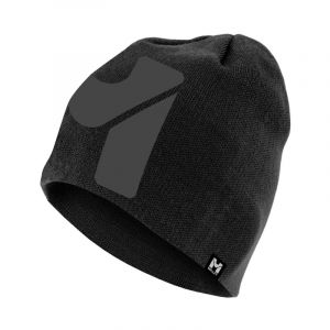 Image de Millet Logo Beanie - Bonnet Black / Tarmac Taille unique