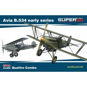 Avia B.534 Early Series Quattro Combo Super44- 1:144e - Eduard Plastic Kits