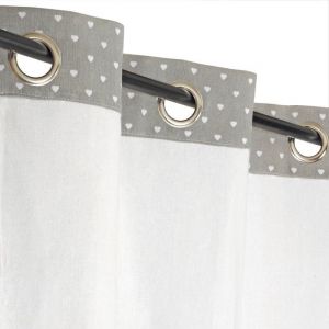 PAN TOILE PAREMENT 140X240 GRIS