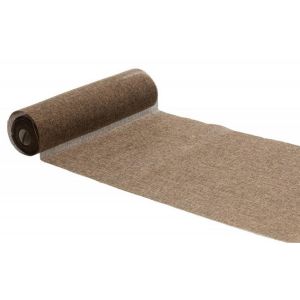 Ruedelafete Chemin de table Jute Rustic 5m, beige/marron