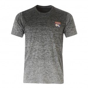 Adidas T-Shirt dégradé gris/noir 18/19 - Taille - XS