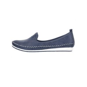 Image de Andrea Conti 0027449, Mocassins Femme - Bleu - Blau (Dunkelblau 017), 40 EU