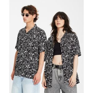 Volcom Chemise Filip Rygalski - BLACK - Taille S