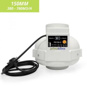 Extracteur 2 vitesses 390 et 760m3/h - 150mm - Prima Klima