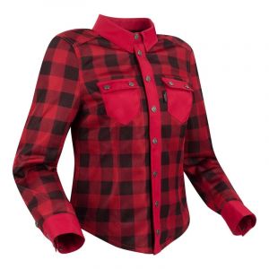 Segura Blouson Femme Lady Jovan Noir Rouge - Taille 44