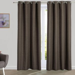 Rideau occultant 140x240 CALYPSIO - moka