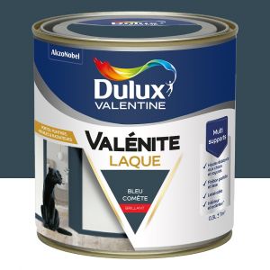 Laque Acrylique Valénite Brillant-Bleu Comète-0.5L