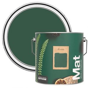 Rust-oleum Peinture Mate Murs et Plafonds Verte - Pin&egrave;de 2,5L
