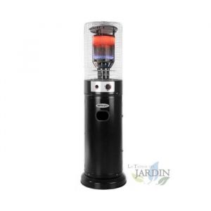 Orbegozo Chauffage à gaz, chauffage de terrasse noir 11000W PHE85 Chaleur immédiate. Hauteur 1,36 m. Fonctionne au Butane au Pr