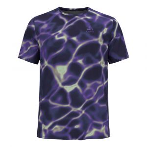 Odlo Zeroweight Chill-Tec Maillot De Course Hommes - Violet, Taille L