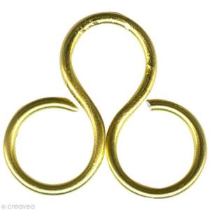 Vaessen Creative 5m de fil aluminium de 2mm or clair