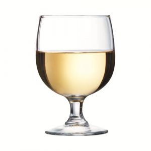 Image de Arcoroc Collection Amélia - 6 Verres à pied 16cl en verre trempé - Résistants et empilables - Usage professionnel - Fabriqués en France