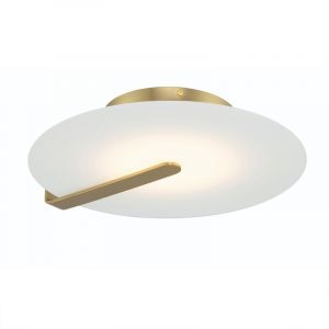 Elstead Lighting Nuvola Applique murale/Plafonnier LED, QN-NUVOLA-F-M-BG,