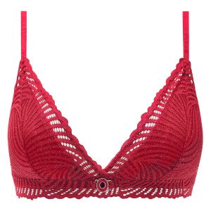 Morgan Soutien-gorge souple bordeaux femme - Taille 85A