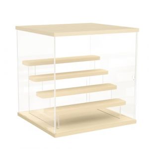 Vitrine Nynelly 5 Niveaux Acrylique Transparent pour Lego et Figurines Pop - Rangement Anti-Poussière