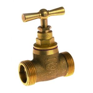 Watts Industries Robinet d'arret laiton mâle-mâle 20-27