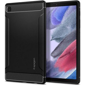 Spigen Coque pour Samsung Galaxy Tab A7 Lite Coque arrri&egrave;re robuste Rugged Armor tablet