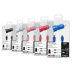 Bigben Chargeur de voiture 'Color edition' pour DSi/DSi XL/3DS/3DS XL