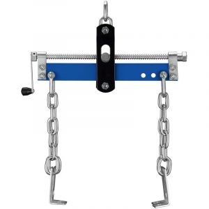 wiltec Balancier de positionnement pour grues d'atelier – 680 kg max. – Levage par Chaînes – Équilibreuse de charge – Équilibreur – Garage, Atelier