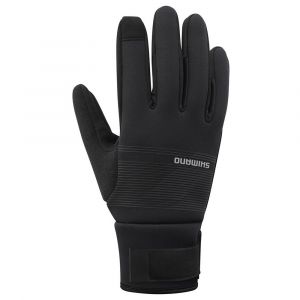 Shimano Longs Gants Windbreak Thermal L Black