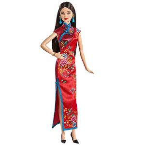 Mattel Signature poup&eacute;e de collection Nouvel An Chinois, jouet collector, GTJ92