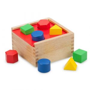 Image de New Classic Toys - 10560 - Boîte avec Formes à Encastrer - En Bois