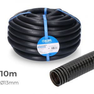 Gaine &Eacute;lectrique ICTA &Oslash;20mm Noir Usage Ext&eacute;rieur 10m
