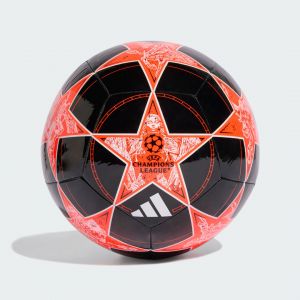Adidas Ballon Club Champions League 2025/26 - Rouge/noir/blanc, pointure Ball SZ. 5 - ['Noir', 'Rouge'] - Taille Ball SZ. 5