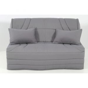 Hevea Sélection Housse BZ 160x200 matelassée Gris Acier