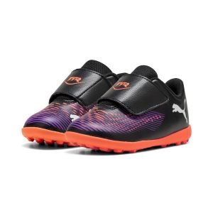 PUMA Future 8 Play Velcro Tt Unlimited - Noir/blanc/glowing Red Enfant - Stabilisé (Tf), pointure 21 - ['Noir'] - Taille 21