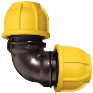 Jardibric Coude compression diametre 25 mm