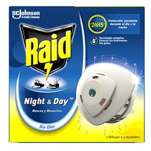 Raid Insecticida Mosquito Aparato + Recambio 1 Ud