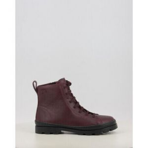 Camper Bottes Brutus Leather rouge bordeaux enfant - 36