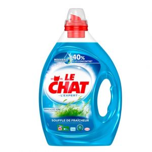 Image de Le Chat Lessive liquide Souffle de Fraicheur, nouvelle formule, 40 % + concentré