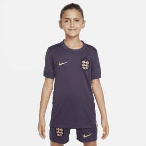 Nike Maillot Match Extérieur Angleterre 2024 Junior - Purple, Purple - Taille 12-13Y