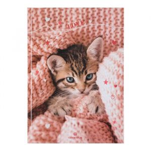 Oberthur Cahier de textes Chaton