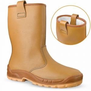 Jallatte Bottes de s&eacute;curit&eacute; fourr&eacute;es jalfrigg sas ci S3 src marron P44 00J0652-T44