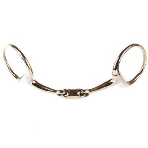 Harry's Horse Mors olive pour cheval double brisure